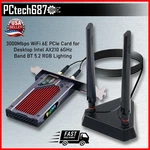 Fenvi AXE3000PRO AX210NGW Wifi 6E Pci-e Network Card Tri-band BT5.2 Wireless .... Fixed Price $29.95.