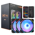 3-PACK 120MM Pc Case Fans With Controller Hub & Remote, Pwm Argb Sync, Addressab. Fixed Price $39.83.