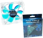 Phobya G-silent 1500RPM Blue Led Fan 120X120X25MM 78306 4049469121587. Fixed Price $9.95.