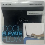 Belkin Laptop Pad Cooling Fan / Stand Black Usb Powered F5L001 11.5"L. Fixed Price $21.99.
