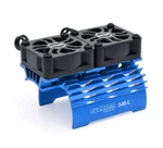 Blue Surpass Alloy Heatsink With Dual Cooling Fans For 540/550 Size Motors. Fixed Price $14.90.