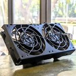 Hp Workstation Z600 System Cooling Dual Fan Assembly 468773-001 Assy 508064-001. Fixed Price $15.91.