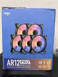 Aigo AR12PRO Pwm 5-IN-1 Case Fan Set Argb Multicolor Light Effects. Fixed Price $40.00.