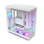 Nzxt H9 Flow+ Rgb 2025 Atx Mid-tower Dual-chamber Pc Case White. Fixed Price $229.99.
