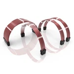 Linkup - 50CM Psu Pc Power Extension Cable Metallic Sleeved Silicone Coated S.... Fixed Price $37.58.