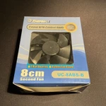 UC-8ABS-R Enermax Adjustable Speed 8CM Brand New! Second Fane. Fixed Price $8.95.