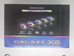 Galaxy X6 ZCF6 Argb Case Fans 6-PACK 120MM Remote Controller Hub Quiet Ed. Fixed Price $29.99.