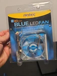 Brand New Antec Blue Led 80MM Case Fan - Vintage 2003 Nos. Fixed Price $15.00.