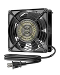 Dewenwils 120V Ac Fan, Waterproof Exhaust 120MM, 18W 2850RPM 90CFM, Ul List. Fixed Price $23.99.
