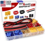 62PCS T-plug / XT30 XT60 EC3 & Female Adapter Connectors Kit 14 Aw. Fixed Price $35.35.