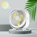Desktop Small Fan Rechargeable Portable Mini Mute(random Color). Fixed Price $25.99.
