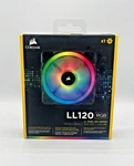 Corsair LL120 Rgb, 120MM Dual Light Loop Led Pwm Fan, CO-9050071-WW. Fixed Price $25.99.