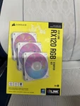 Corsair Icue Link RX120 Rgb 120MM Pwm Computer Case Fan Starter Kit (3-PACK.... Fixed Price $90.00.