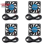 Umlife 60MM Fan, 4-PACK 5VOLT 0.18A Usb 60X60X10MM 6010 Brushless Dc Computer Cp. Fixed Price $13.09.