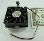 New Avc Ball Bearing Cooling Fan With Heatsink & Mount 5VDC .35A DD05010B05U. Fixed Price $8.99.