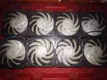 120MM Nidec Servo Gentle Typhoon Pc Fans. Fixed Price $50.00.