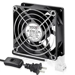 Ec 80MM 25MM Small 3 Inch Muffin Axial Cooling Fan 110V 120V 220V 240V.... Fixed Price $21.82.