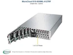 Supermicro SYS-5038ML-H12TRF 3U 12-NODE Barebones Server New In Stock Year Wty. Fixed Price $12875.00.