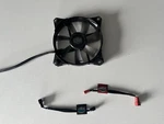 Coolermaster 120MM Black Pc Fan A12025-20RB-4BP-F1 12V 0.42A Slightly Used. Fixed Price $17.99.