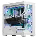 Darkflash Atx Mid-tower Pc Case, Pre-install 4 Pwm Argb Fans Computer F.... Fixed Price $125.54.