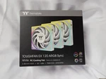 Thermaltake Toughfan Ex Argb Sync 120MM Pwm Case 3-PACK White Magforce. Fixed Price $55.00.