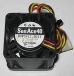 Sanyo Denki Ace 40 Mm Fan - V 16 Cfm 28 Thick 109P0412J3013. Fixed Price $9.95.