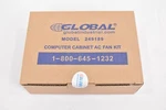 Global Industrial #249189 Computer Cabinet Ac Fan Kit. Fixed Price $17.98.