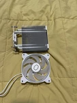 Cooler Master Hyper 212 Halo 120MM Cpu Fan With Heatsink - White. Fixed Price $20.00.
