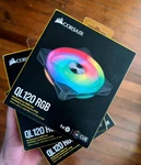 New Corsair QL120 Rgb 120MM Black Case Fan. Fixed Price $60.00.