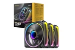 Antec Orbit 120 Argb 3PK, Extreme Lighting 4 Sides & Mirror Inward Effect, Pwm. Fixed Price $71.65.