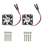Raspberry Pi 4 Cooling Fan 30X30X7MM Brushless Cpu (2-PACK). Fixed Price $11.99.