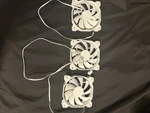 Musetex Fans Pack Of 3. Fixed Price $30.00.