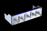12 Device & Fan Controller Lamptron Hummer Silver Blue 5 Channels 100W Each. Fixed Price $24.95.