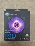 Cooler Masterfan Pro Air Flow Rgb 140MM Case (MFY-F4DN-08NPC-R1). Fixed Price $9.95.