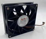 KZ14038B012U Axial Fan 12V 7.2A 140X140X38MM 7200RPM 300CFM 6-PIN. Fixed Price $9.99.