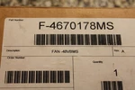 Maradyne 3200-48VB Dash Fan Rev G F-4670178MS 48VBMS New Nib. Fixed Price $89.09.
