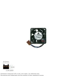 Fan Muffin Cooling 40MM 40X40X28 Delta FUB0412HHN 22SF3. Fixed Price $9.00.