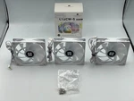 Thermalright TL-C12C-S Fluid Dynamic Bearing 120MM Case Fan White (3 Pack). Fixed Price $16.95.