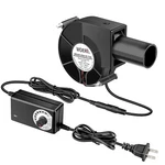 97MM X 33MM Bbq Blower Fan 12V With 120V 240V Ac Plug Variable Speed Controll. Fixed Price $27.50.