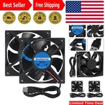 2PCS 80MM Brushless Dc 5V Usb Cooling Fans - Low Noise & High Performance. Fixed Price $11.39.