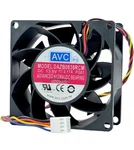 Avc DAZB0838RCM Cooling Fan Dc 13.6V 0.17A 8038 80MM 4-PIN 4-WIRE. Fixed Price $13.46.