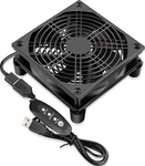 Gdstime Quiet 120MM Router Cooler With Usb Fan, Single 5V. Fixed Price $30.29.
