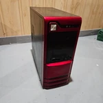 Logisys Computer CS308RD Red / Black Case Very Rare Retro Sleeper. Fixed Price $155.00.