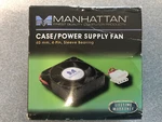 Manhattan 40MM X 10MM 4-PIN 12V Sleeve Bearing Case/power Supply Fan. Fixed Price $8.05.
