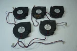 U.s. Toyo Fans USTF97B3324HW / Dc 24V 0.60A Rr Lot Five-!. Fixed Price $59.50.