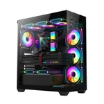Ruix OV603 Atx Mid-tower Pc Case, Spacious High-airflow Gaming With 4 .... Fixed Price $100.70.