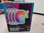 Cooler Masterfan MF120 Halo White 3IN1 Pc Case Liquid Sealed!. Fixed Price $50.00.