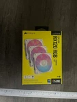 Corsair - Icue Link RX120 Rgb 120MM Pwm Computer Case Fan 3 Pack Sealed. Fixed Price $79.80.
