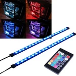 Leddess Rgb Strip Computer Lighting Via Magnet With 2X30CM, Kits. Fixed Price $22.76.