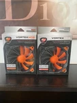 Pack Cougar Vortex Hdb 120 Cooling Fan CF-V12H Orange Brand New Sealed. Fixed Price $40.00.